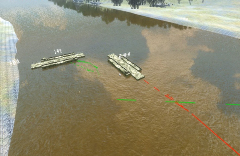 某裝備作業(yè)仿真示意圖 某裝備作業(yè)仿真示意圖